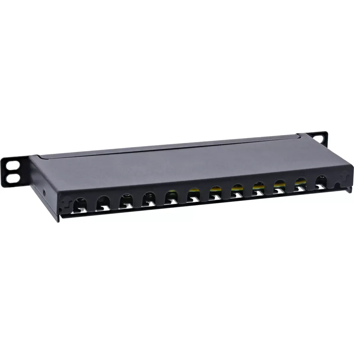 InLine 10" patch panel Cat.6A 0.5U Photo 2