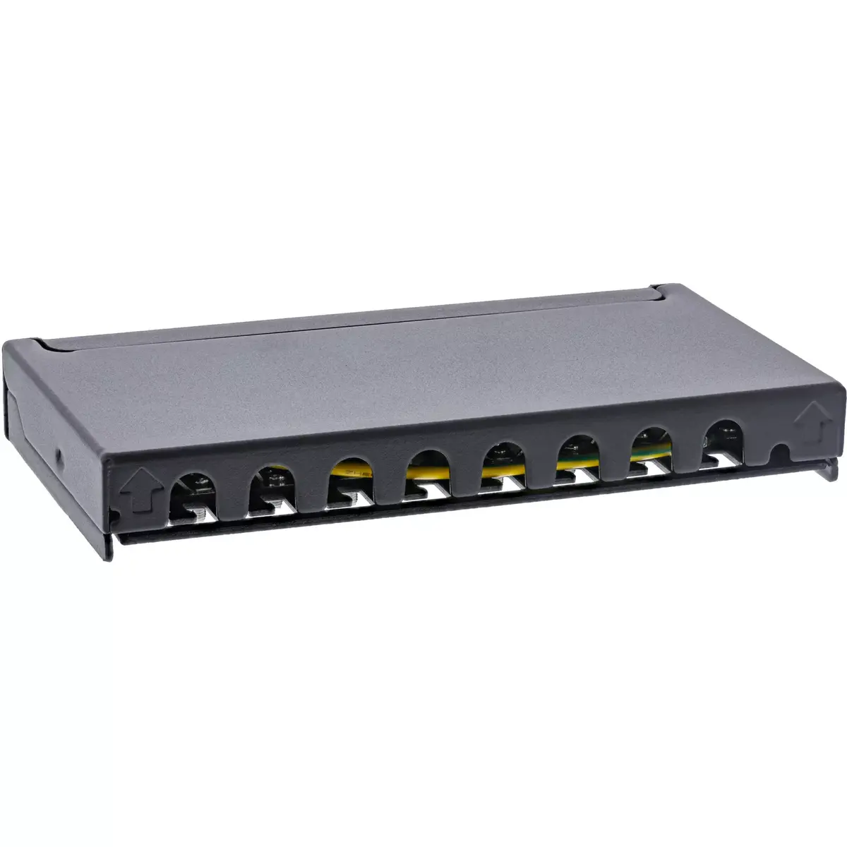 InLine Patch panel Cat.6A 0.5U 8-port Photo 2