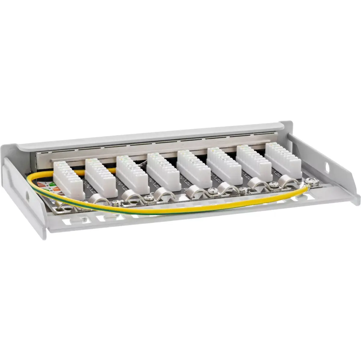 InLine Patch panel Cat.6A 0.5U 8-port Photo 4