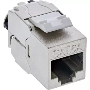 InLine Набор 24 шт. Keystone RJ45 Slim SNAP-In Cat.6A с интегрированным хомутом (B-76202P)