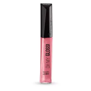Lip gloss Rimmel Oh My Gloss! Stay My Rose — 6.5 ml, pink coloring effect
