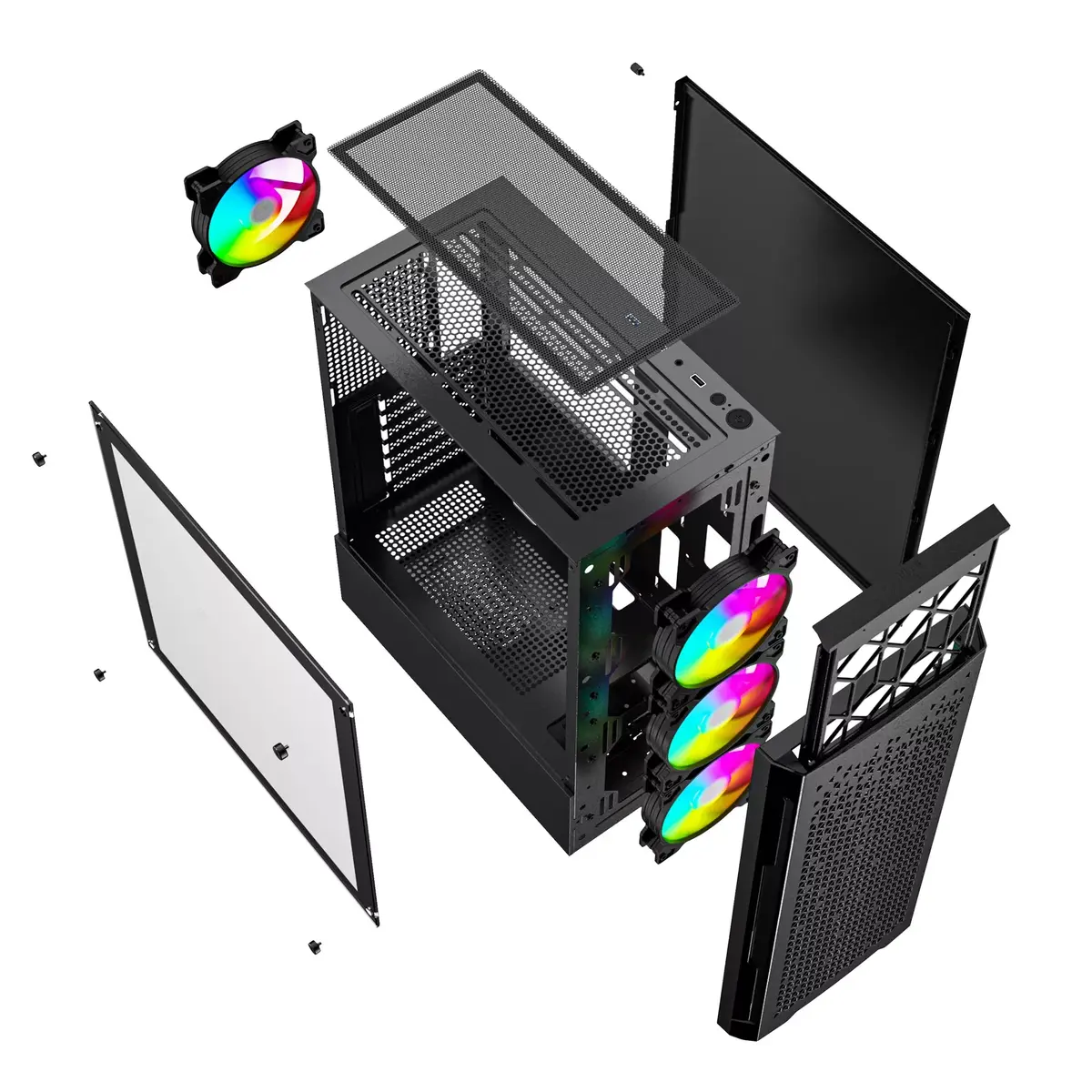 GEMBIRD Fornax 400X корпус PC Midi Tower Photo 10