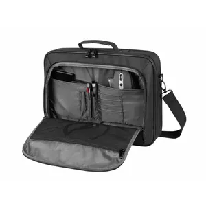 Портфель NATEC Boxer Lite 39,6 см (15,6") – полиэстер, 2 отделения, ремень через плечо, 410×305×65 мм, 750 г