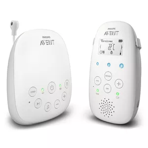 Philips AVENT SCD713/26 видеоняня 330 m Серый, Белый