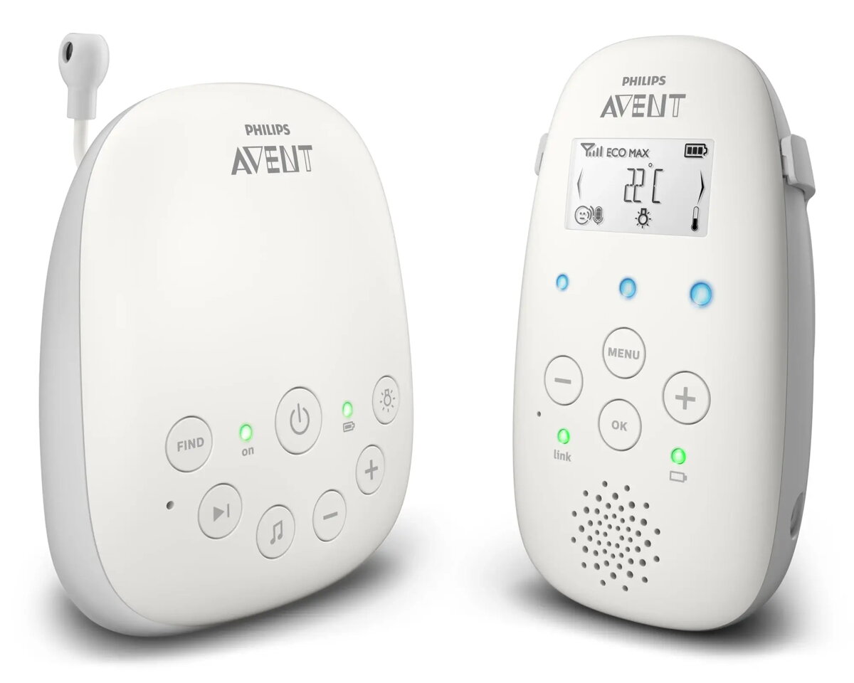 Philips AVENT SCD713/26 Video bērnu uzraudzības