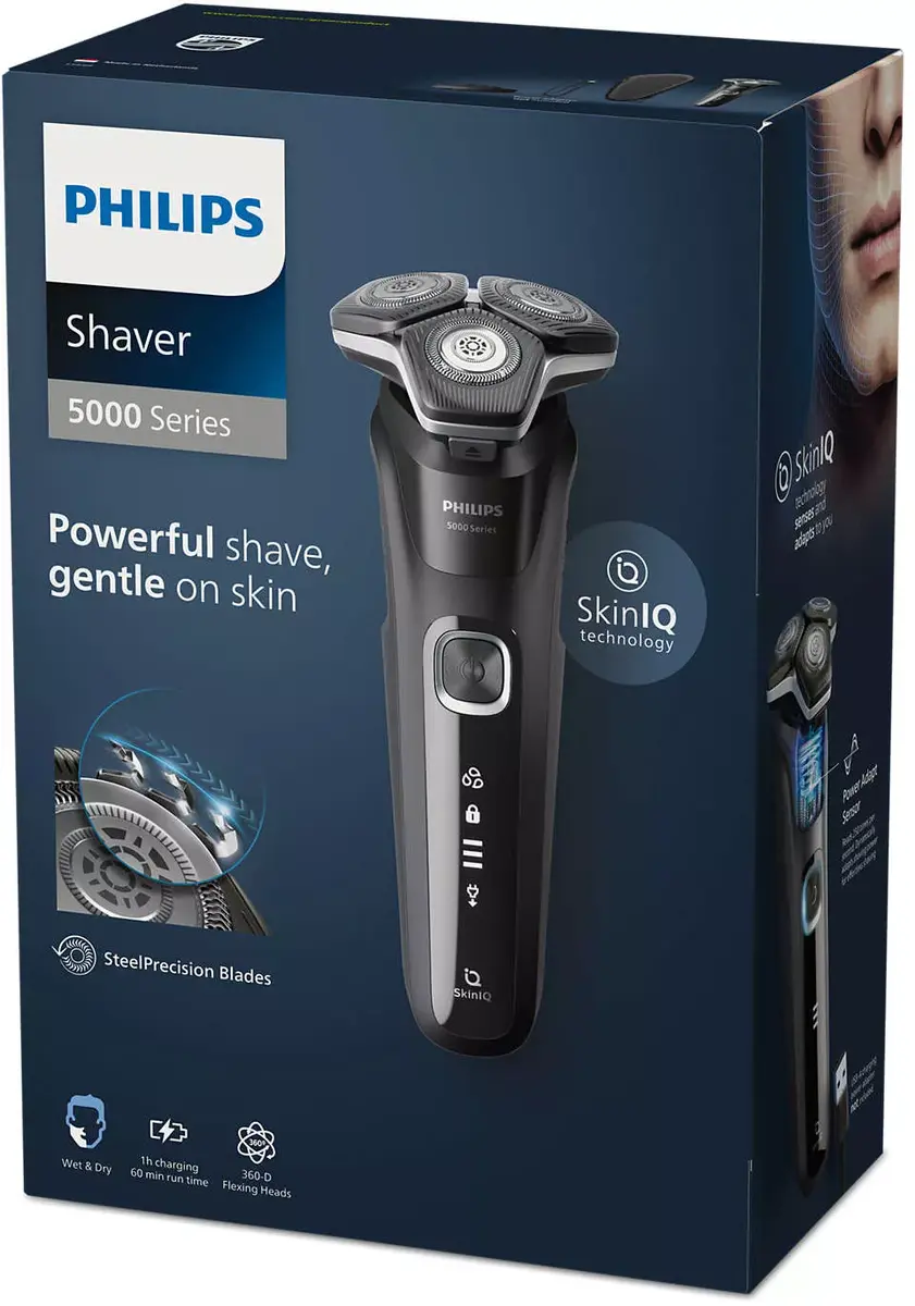 Philips Series 5000 S5898/35 rotācijas skuveklis Photo 4