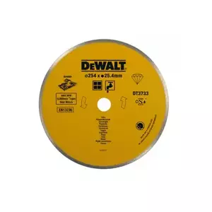 Алмазный диск для плитки DeWalt DT3733 250 x 25,4 мм для керамики