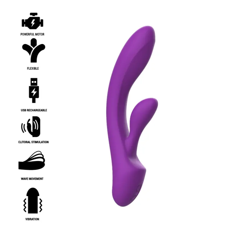 Vibrators INTENSE Liquid Silikons Violets, D-234769