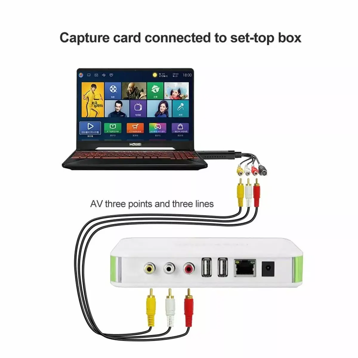USB карта захвата RoGer RO-USBCAP-AV/RCA/S Photo 2