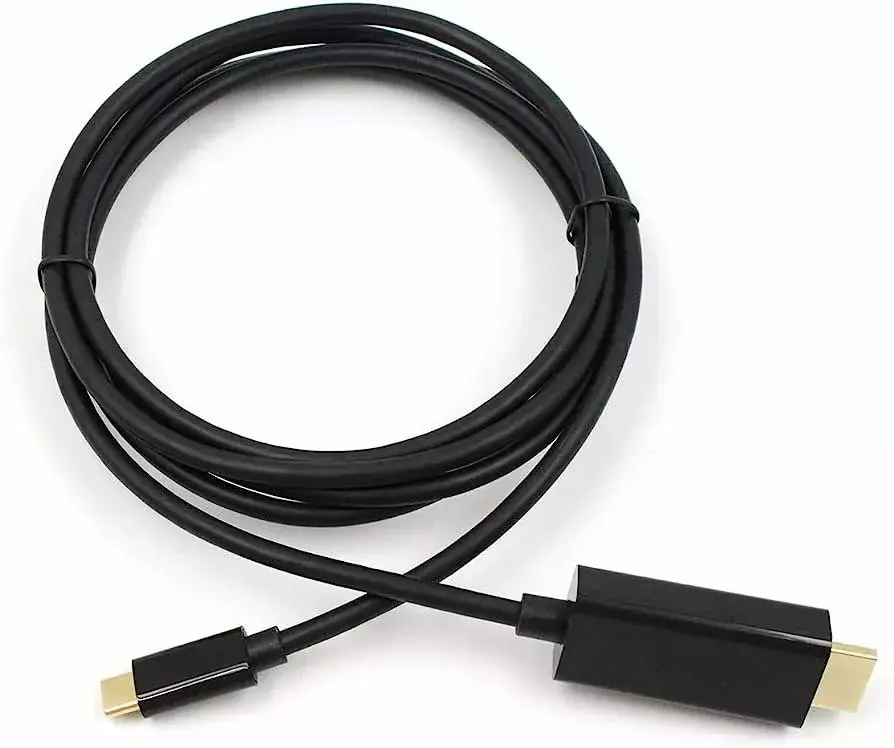 RoGer USB-C uz HDMI kabelis RO-USBC2HDMI1.8M-BK Photo 2