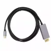 RoGer USB-C to DisplayPort cable RO-USBC2DP4K1.8M-SI Photo 2