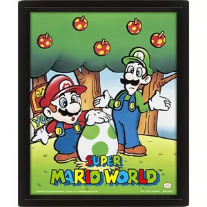 Plakāts Super Mario World 3D