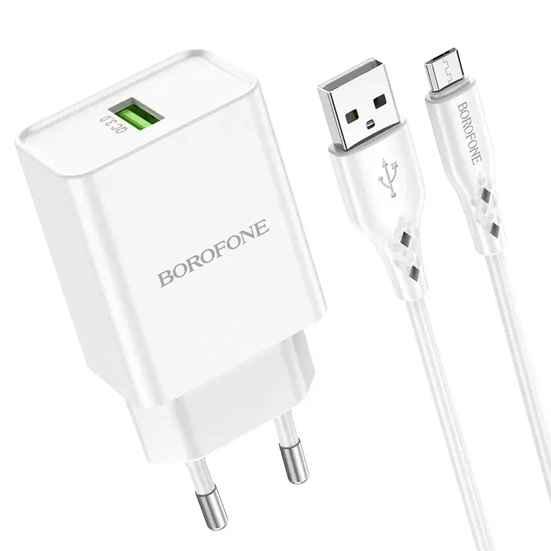 Зарядное Borofone BN5 Quick Charge 3.0 18W Photo 2