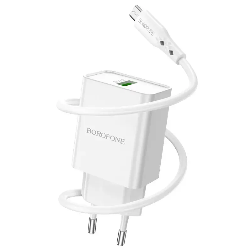 Зарядное Borofone BN5 Quick Charge 3.0 18W Photo 6