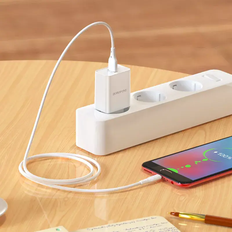 Зарядное Borofone BN5 Quick Charge 3.0 18W Photo 8