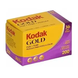 35mm colour negative film Kodak GOLD 200 ISO, 36 exposures, daylight-balanced
