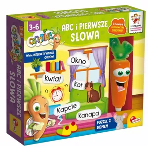 Educational toy Liscianigiochi Carotina ABC and the first words — interactive learning toy for letters and basic vocabulary