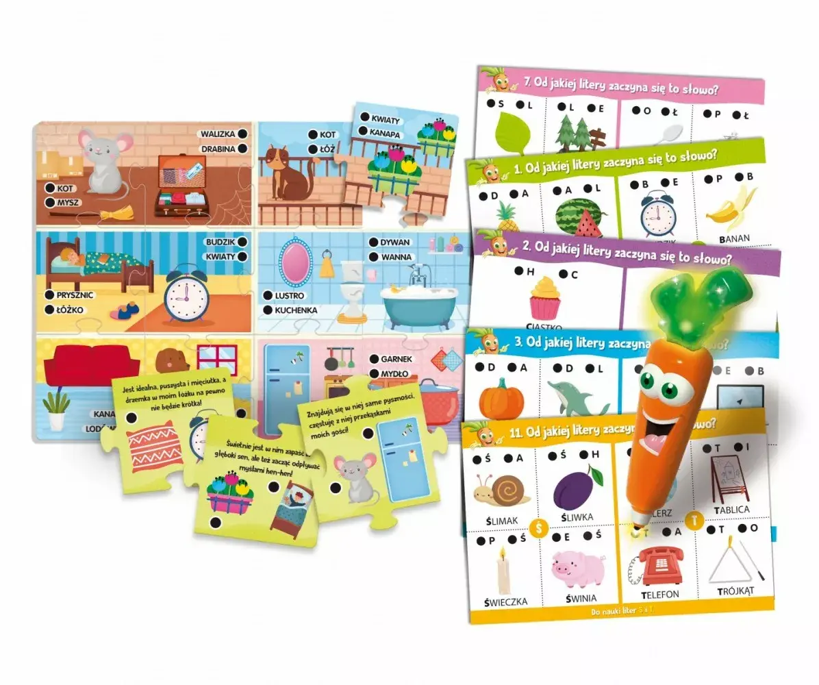 Izglītojoša rotaļlieta Liscianigiochi Carotina ABC and the first words Photo 2