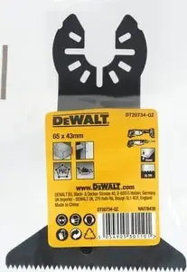 Multitool blades DeWalt DT20734 compatible replacement set
