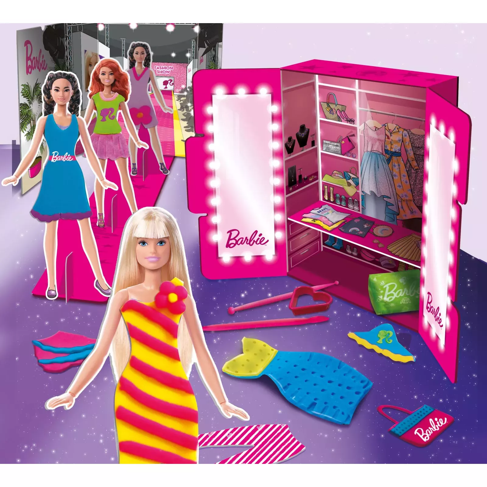 Liscianigiochi BARBIE DOUGH FASHION SHOW 88867 | AiO.lv