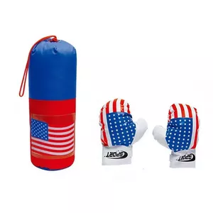 Boxing set Ascato 105109 — gloves and punching bag for kids and play