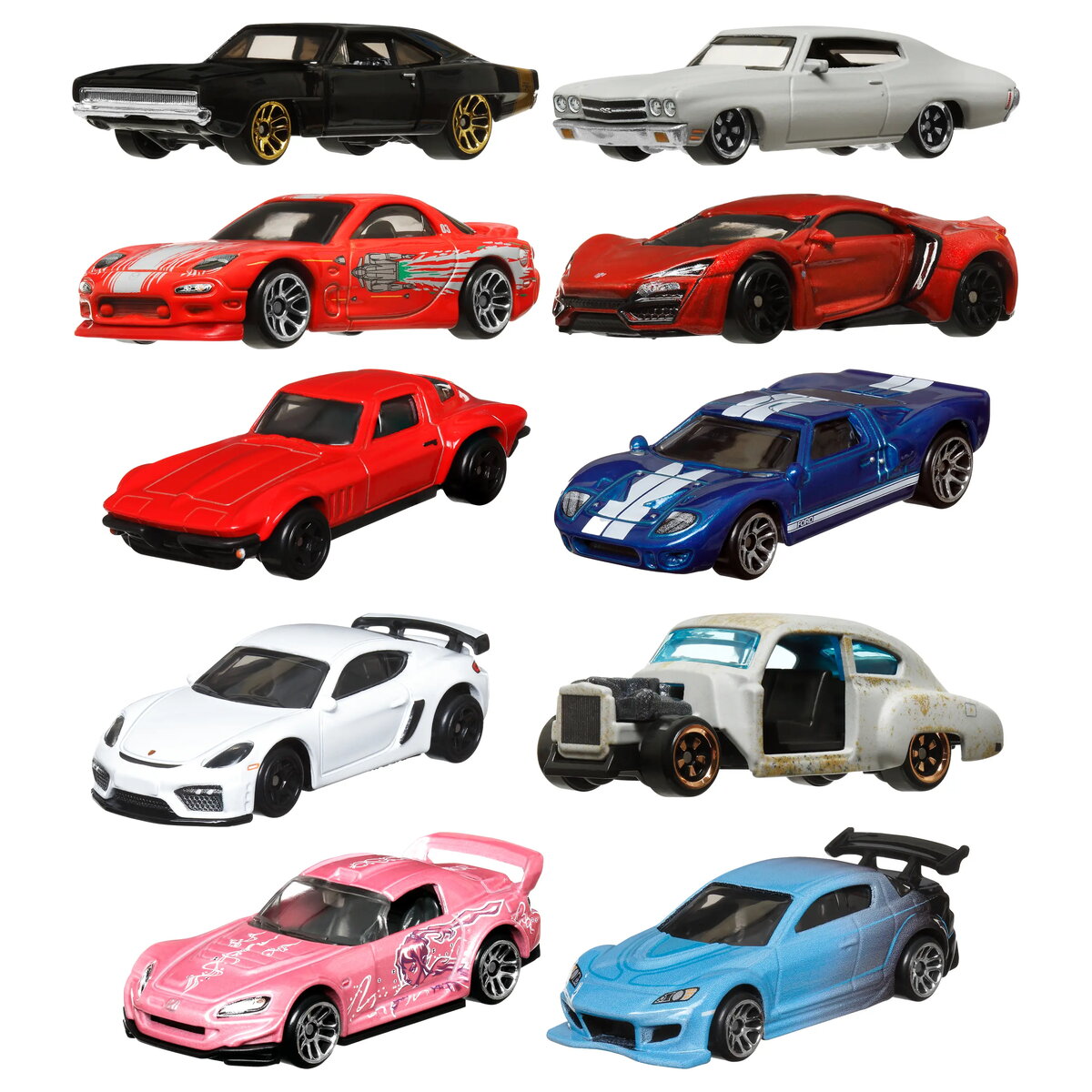 Mattel Hot Wheels Ātrs un bez