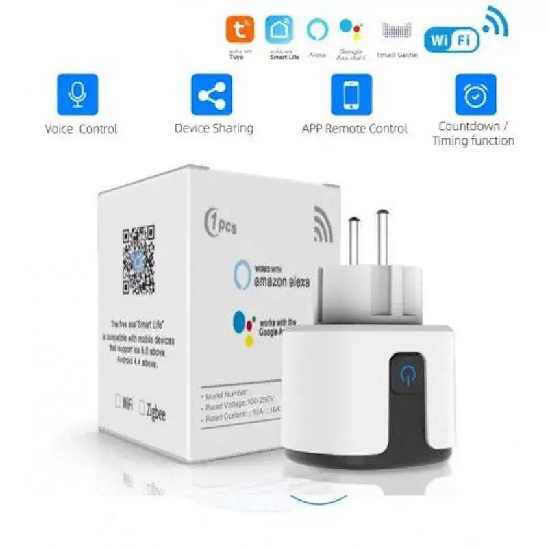 Умная розетка Riff RF-16A 16A Wi‑Fi Photo 4