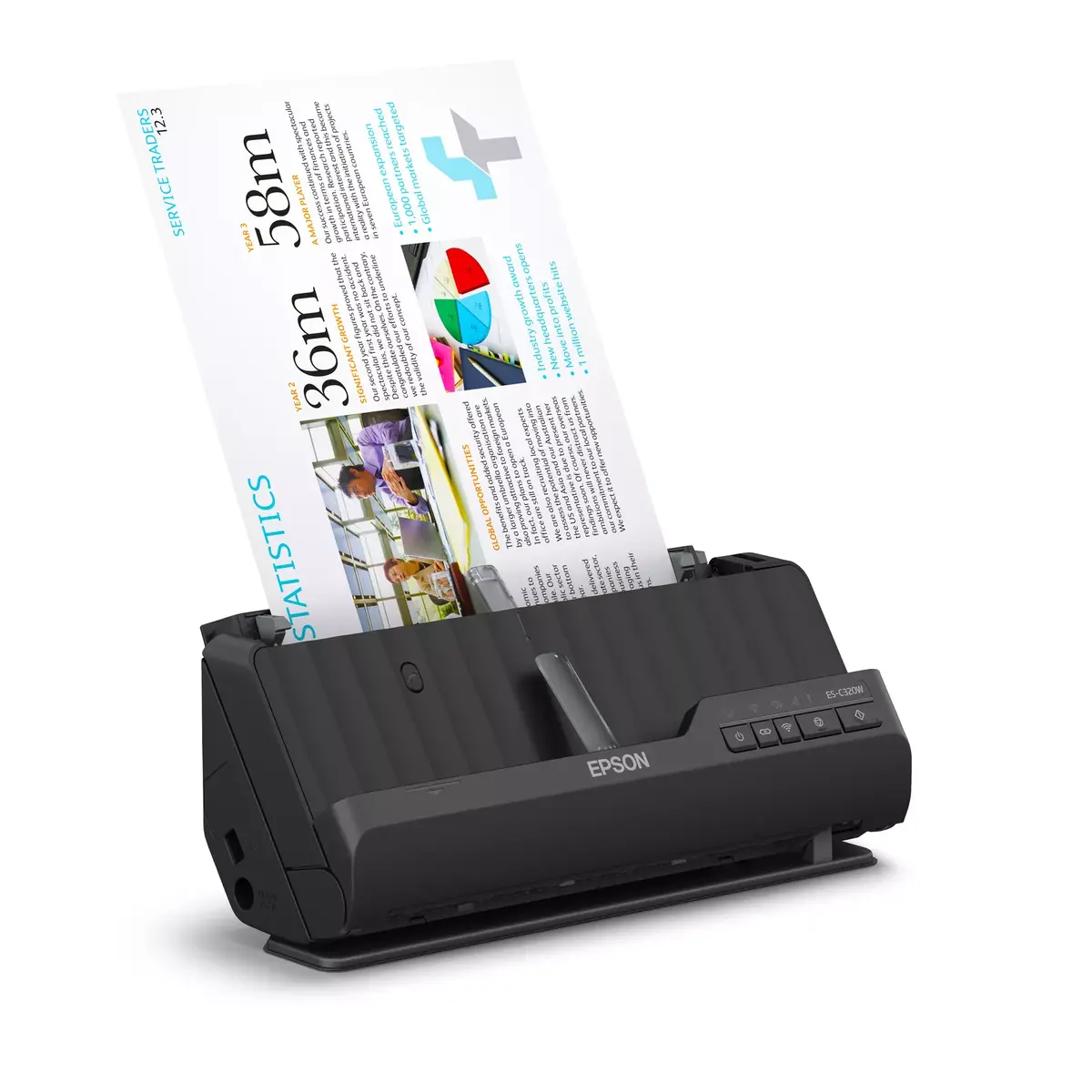 Листовой сканер Epson ES-C320W Photo 4