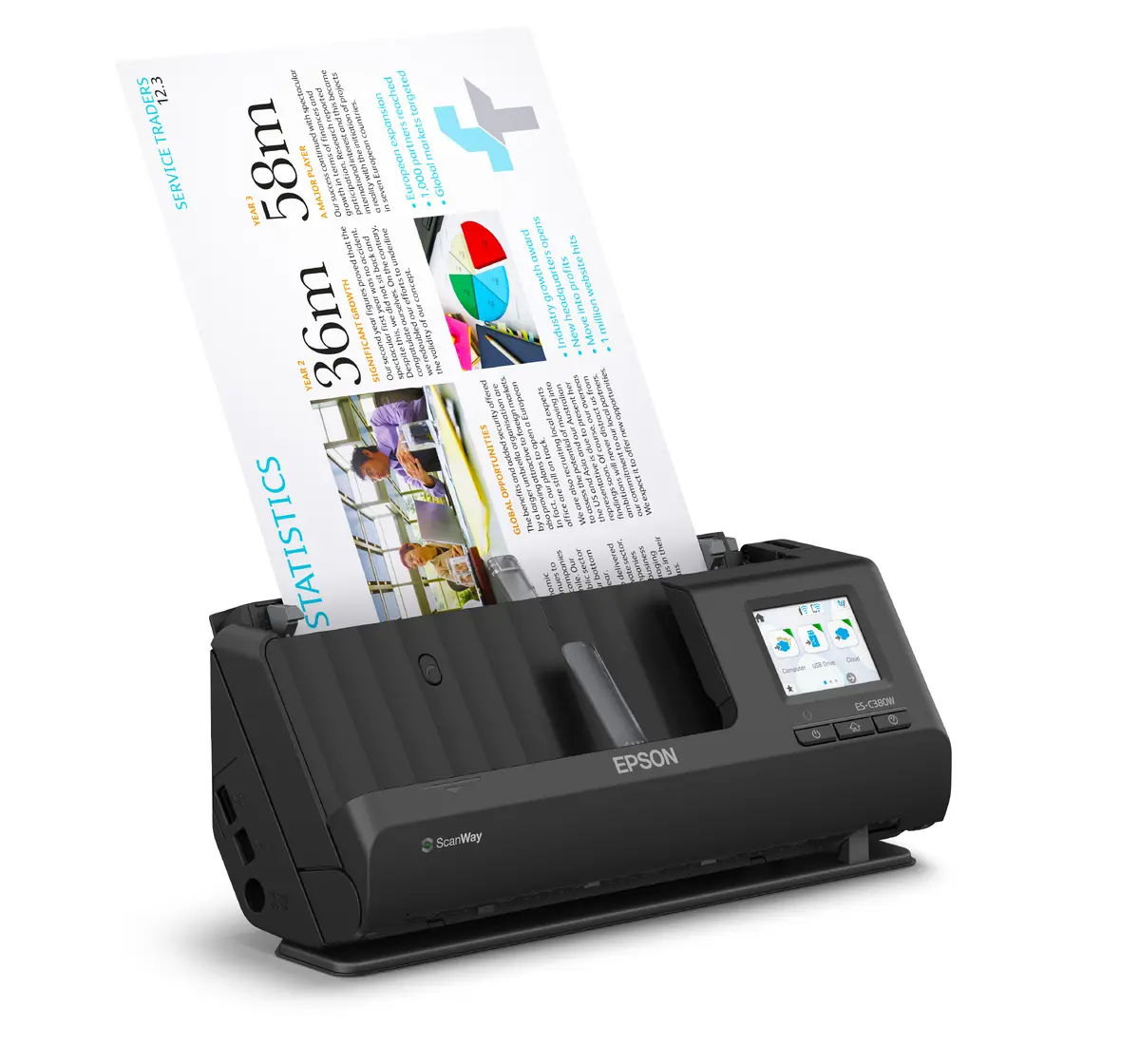 Epson ES-C380W skeneris Photo 4