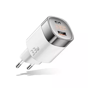Lādētājs extra digital SC230273 — 33W GaN USB-C un USB-A ar PPS