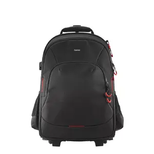 Trolley case Hama Ohio Black Red Shoulder strap