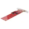 Двухканальная M.2 PCIe SSD адаптерная карта StarTech DUAL-M2-PCIE-CARD-B Photo 2
