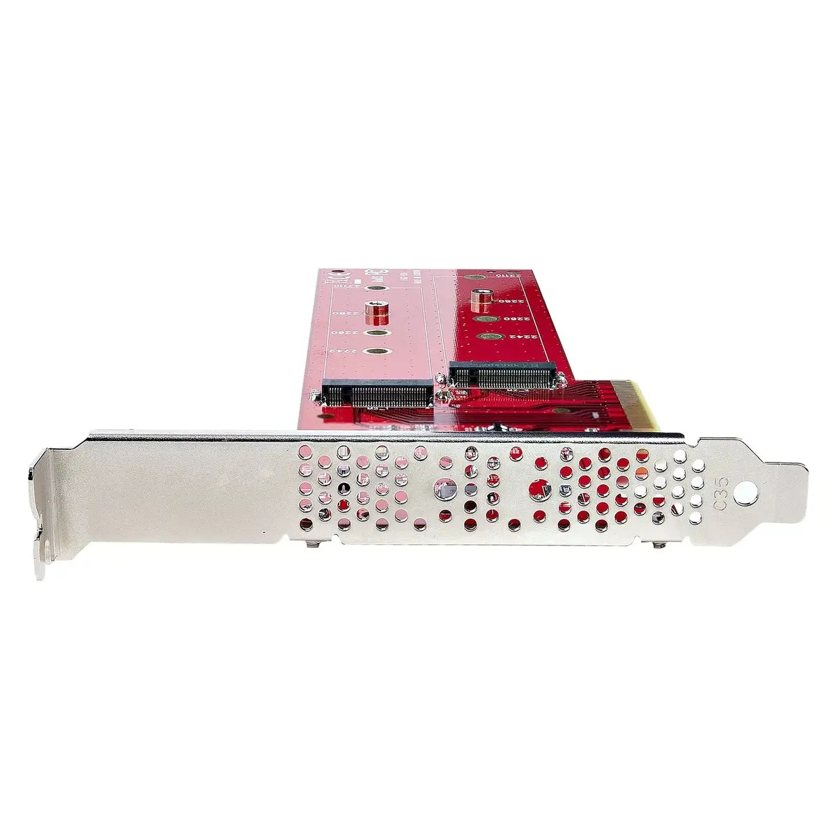 Двухканальная M.2 PCIe SSD адаптерная карта StarTech DUAL-M2-PCIE-CARD-B Photo 3