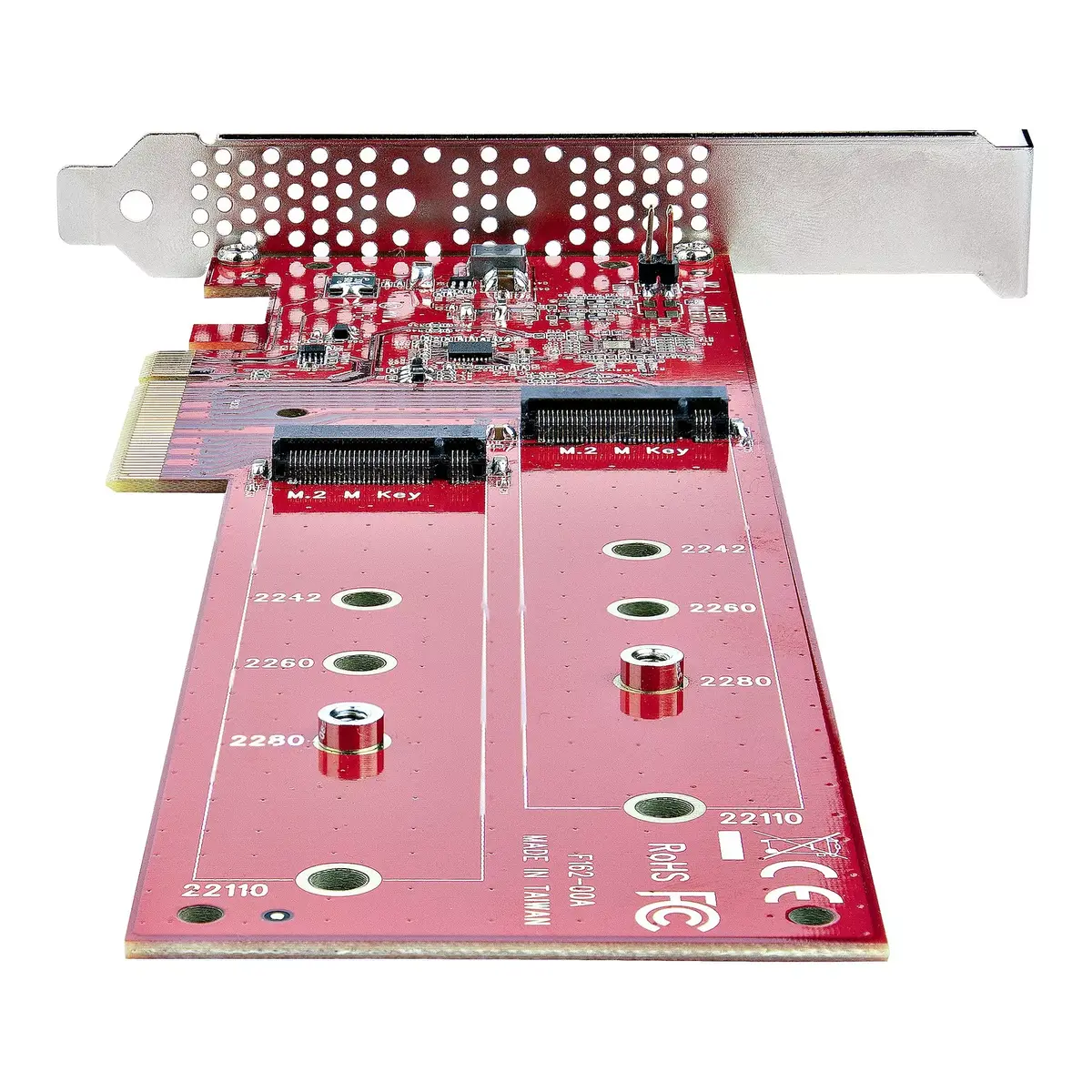 Двухканальная M.2 PCIe SSD адаптерная карта StarTech DUAL-M2-PCIE-CARD-B Photo 4
