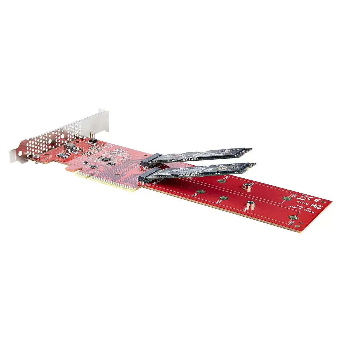 Двухканальная M.2 PCIe SSD адаптерная карта StarTech DUAL-M2-PCIE-CARD-B Photo 7