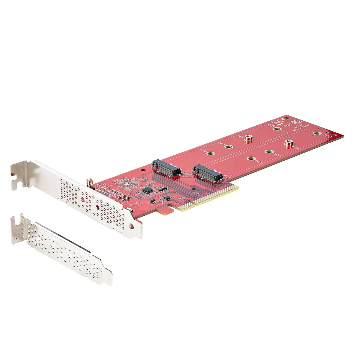 Двухканальная M.2 PCIe SSD адаптерная карта StarTech DUAL-M2-PCIE-CARD-B Photo 10