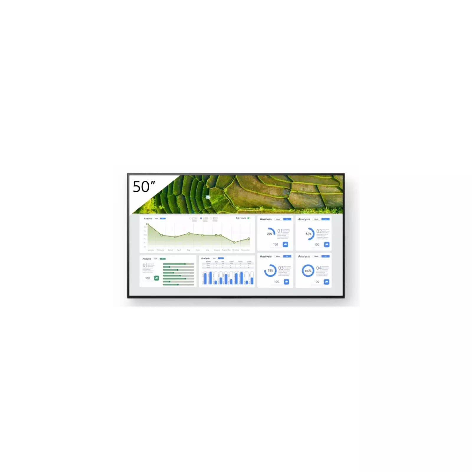 Monitors Sony Digital Signage FW-50BZ30L Photo 1