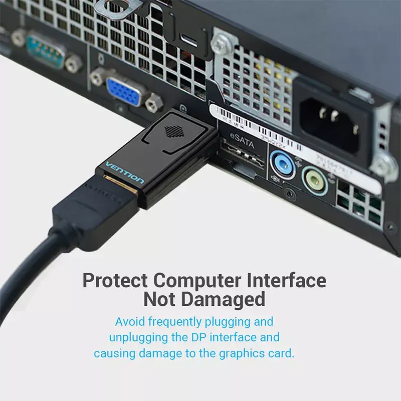 Vention HBKB0 DisplayPort to HDMI adapter Photo 6