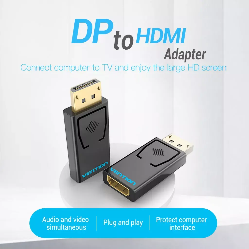 Vention HBKB0 DisplayPort to HDMI adapter Photo 8