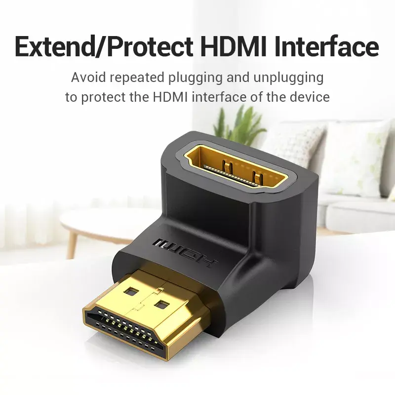 Right-angle HDMI adapter Vention AIOB0 Photo 4