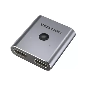 Vention 2-Port HDMI Bi-Direction Switcher Silver 60Hz 52.2mm