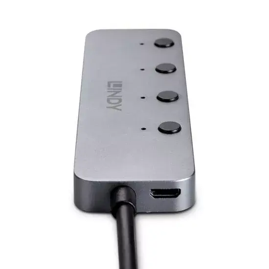 USB хаб 4 Port USB 3.2 Type C Photo 4