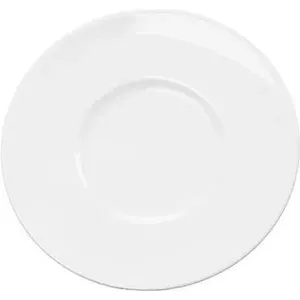 Porcelain Saucer Esmeyer Heike 433-237 White Set of 6