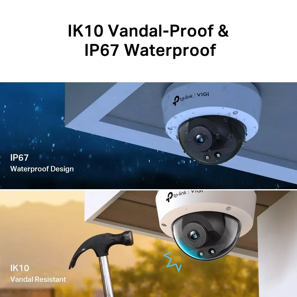 IP drošības kamera TP-Link VIGI 4MP IR Dome Photo 7