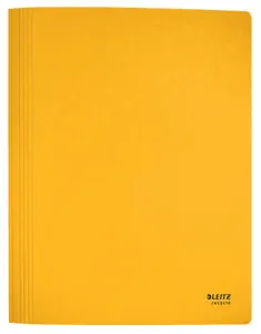 Leitz Recycle Картонная папка-скоросшиватель А4 Желтая Сертификат Blue Angel
