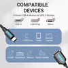 Vention USB 2.0 Type-C to USB-A OTG Cable 0.15m Photo 3