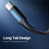 USB кабель Vention USB 2.0 A Male to C Male 3A 1M Photo 6