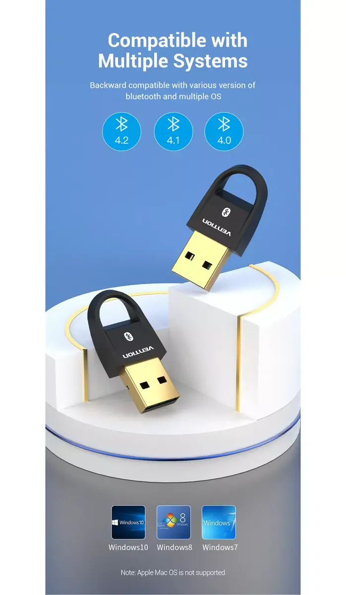 USB Bluetooth 5.0 Adapter Vention CDSB0 Photo 14