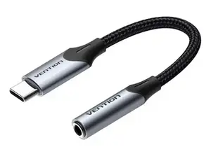 Vention BGJHA USB Type-C Male to 3.5mm Female Audio Adapter Cable 0.1m