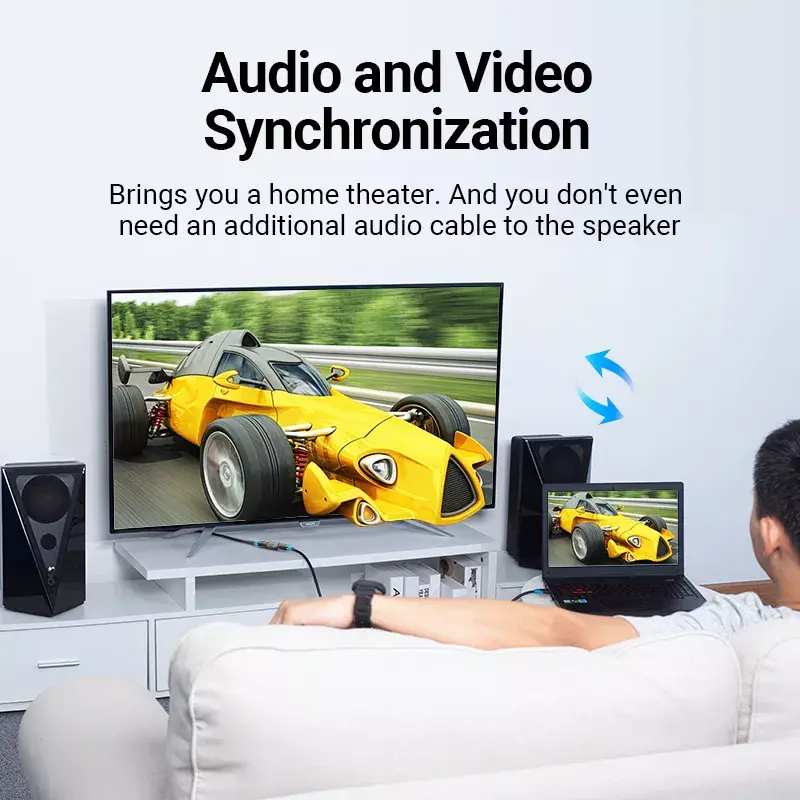 HDMI savienotājs sieviete–sieviete Vention AIRB0 Photo 5